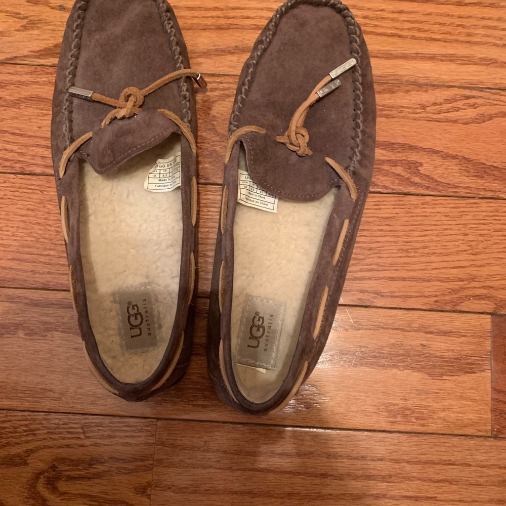 Ugg slippers Dakota chocolate wool inside